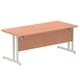 Impulse Cantilever 1800 Rectangle Desk Beech