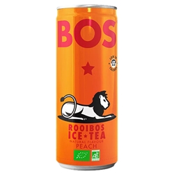 BOS - STILL ROOIBOS ICED TEA - PEACH - 12X250ML