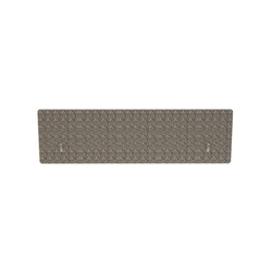 Impulse Plus Oblong 400/1400 Backdrop Screen Rounded Corners Lead Fabric Light Grey Edges