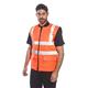 Portwest Hi Vis Reversible Bodywarmer 2XL Orange