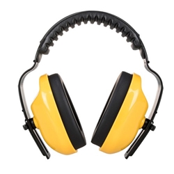 Portwest PW Classic Plus Ear Defenders Yellow (Pack of 10)