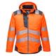 Portwest PW3 Hi Vis Winter Jacket XL Orange/Gry