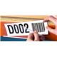 Beaverswood Self-Adhesive Ticket Holders (Clear) With Card Insert (White) For Shelving and Racking H25mmxW200mm (Pack 50) - TS220