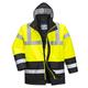 Portwest Hi Vis Contrast Winter Traffic Jacket S Yellow/Blk