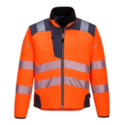 Portwest PW3 Hi Vis Softshell 3L XL Orange/Gry