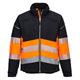 Portwest PW3 Hi Vis Class 1 Softshell 3L 3XL Blk/Orange