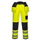 Portwest PW3 Hi Vis Holster Pocket Work Trousers 28 Yellow/Blk Short