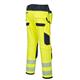 Portwest PW3 Hi Vis Holster Pocket Work Trousers 30 Yellow/Navy