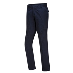 Portwest Stretch Slim Fit Combat Trousers 34 Dark Navy