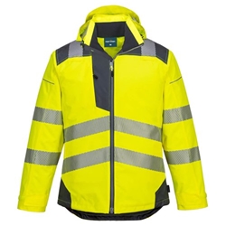 Portwest PW3 Hi Vis Winter Jacket M Yellow/Gry
