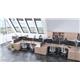 Impulse 1800 Right Hand Cantilever Workstation 600 Pedestal Bundle Maple