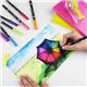 Tombow ABT Dual Brush Pen Water Based Brush Pen with Two Tips Crimson (Single Pen) - ABT-847