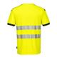 Portwest PW3 Hi Vis Cotton Comfort T-Shirt S/S S Yellow/Gry