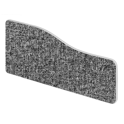 Impulse Plus Wave 400/600 Desktop Screen Rounded Corners Lead Fabric Light Grey Edges