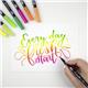 Tombow ABT Dual Brush Pen Water Based Brush Pen with Two Tips Crimson (Single Pen) - ABT-847