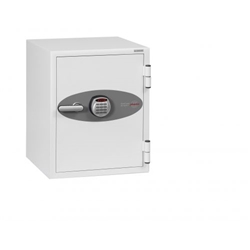 Phoenix Fire Fighter II Safe Electronic Lock 93kg 63 Litre White Ref FS0441E