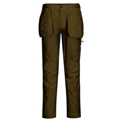 Portwest WX2 Eco Stretch Holster Trousers 42 Olive Green
