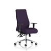 Onyx Posture Chair Purple Colour Without Headrest With Arms Ref KCUP0448