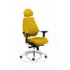Chiro Plus Posture Chair Ultimate With Headrest Sunset Colour With Arms Ref KCUP0173