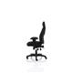 Jet Black Fabric Executive Chair Ref OP000236