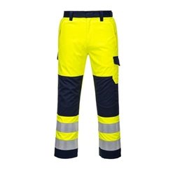 Portwest Hi Vis Modaflame Trousers 3XL Yellow/Navy