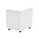 Impulse Mobile Pedestal 3 Drawer White
