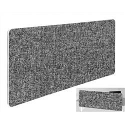 Impulse Plus Oblong 400/1500 Backdrop Screen Rounded Corners Lead Fabric Light Grey Edges