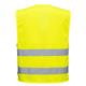 Portwest Hi Vis Mesh Two Band Vest S/M Yellow (Pack of 10)