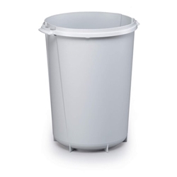Durable DURABIN 40L Round Bin - Strong Food & Freezer Safe - Grey