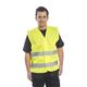 Portwest Hi Vis Two Band Vest L/XL Yellow (Pack of 10)