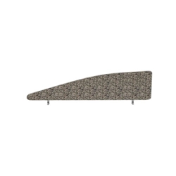 Impulse Plus Angle 450/1400 Desktop Screen Lead Fabric Light Grey Edges