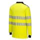 Portwest PW3 Flame Resistant Hi Vis Polo Shirt S Yellow/Blk