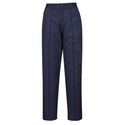 Portwest Womens Elasticated Trousers S Navy