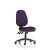 Eclipse XL Task Operator Chair Purple Colour Without Arms Ref KCUP0248