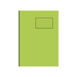 Centrol A4 LIGHT GREEN Exercise Books 8mm RULED + Alternate PLAIN 64-Page (Pack 50)