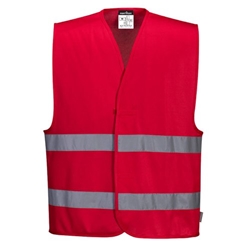 Portwest Iona Vest XX/3X Red (Pack of 10)