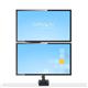 Startech.com Full Motion Monitor Mount 2x VESA Displays up tp 32in