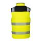Portwest PW3 Hi Vis Reversible Bodywarmer L Yellow/Blk