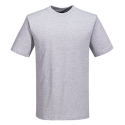 Portwest Turin Premium T-Shirt 2XL Heather Gry (Pack of 12)