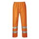 Portwest Hi Vis Rain Traffic Trousers L Orange