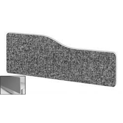 Impulse Plus Wave 300/1000 Backdrop Screen Rounded Corners Lead Fabric Light Grey Edges