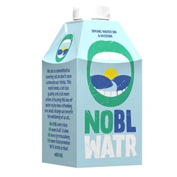 NOBL WATR CARTON - SPRING WATER - 12X500ML