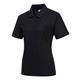 Portwest Naples Womens Polo Shirt XL Blk