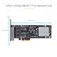 Startech.com 4 Port 2.5Gbps NBASE-T PCIe Network Card Intel I225-V