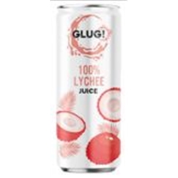Glug! 100% Lychee Juice 320ml