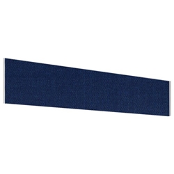 Impulse Plus Angle 450/1500 Desktop Screen Royal Blue Fabric Light Grey Edges