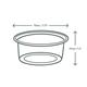 Vegware PLA Cold Portion Pots 3oz (2000 pack)