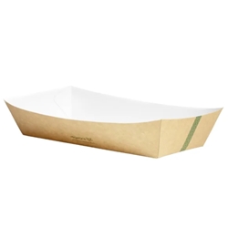 Vegware Kraft Food Tray Large 9x6" (600 Pack)
