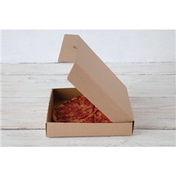 Fiesta Compostable Plain Pizza Boxes 9" (100 Pack)