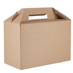 Colpac Recyclable Kraft Gable Boxes Large (125 Pack)